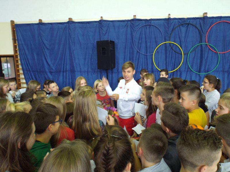 Piotr Grudzień w Starym Pilczynie